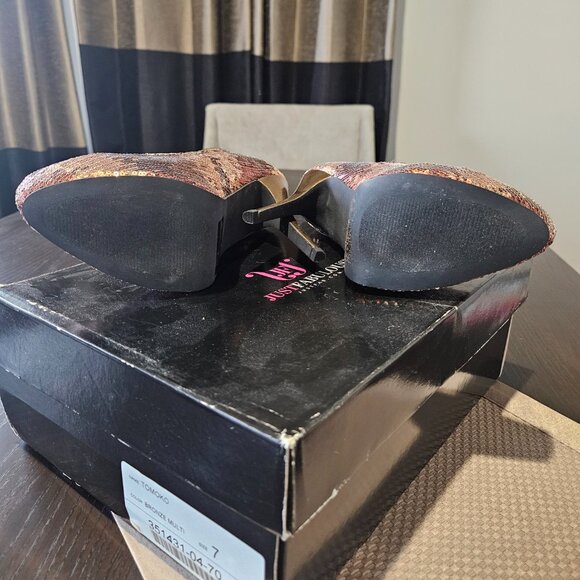 Bronze multicolored platform - Picture 3 of 3